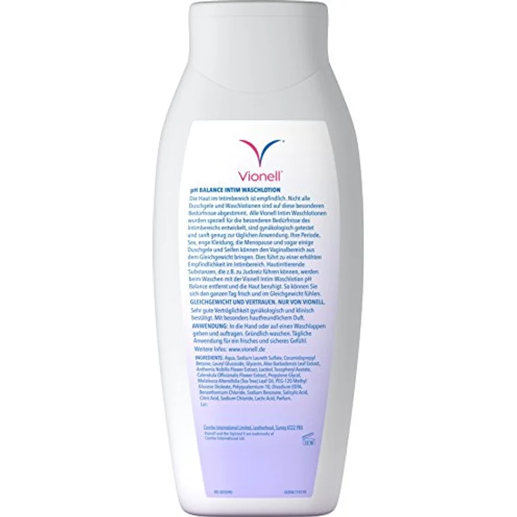 Vionell Intim Waschlotion soft & sensitive, 250 ml Lotion zur Pflege und Gesunderhaltung der zartesten Haut – Bild 2