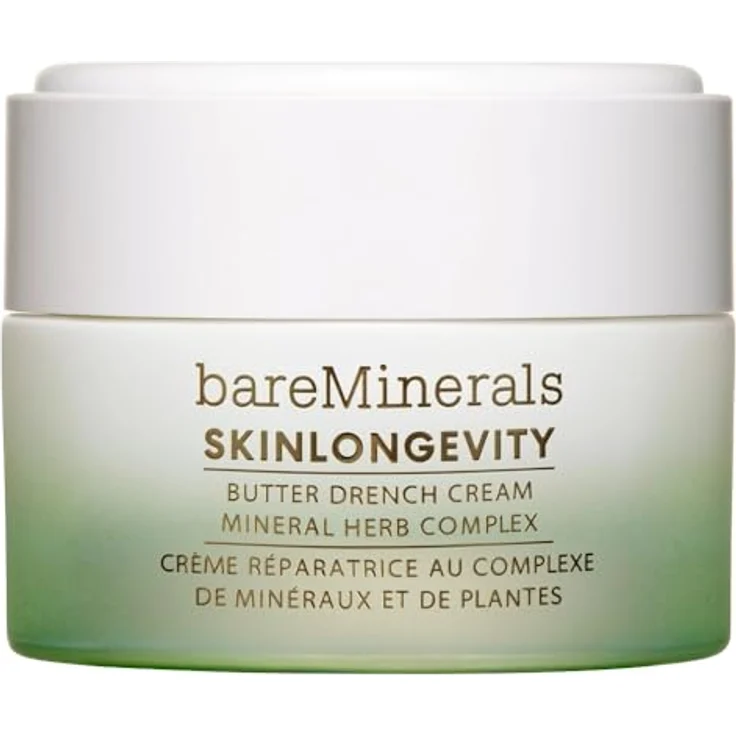 bareMinerals Butter Drench Cream, ultra-reichhaltige Feuchtigkeitscreme mit Mineral Herb Complex, 50 g – Bild 1