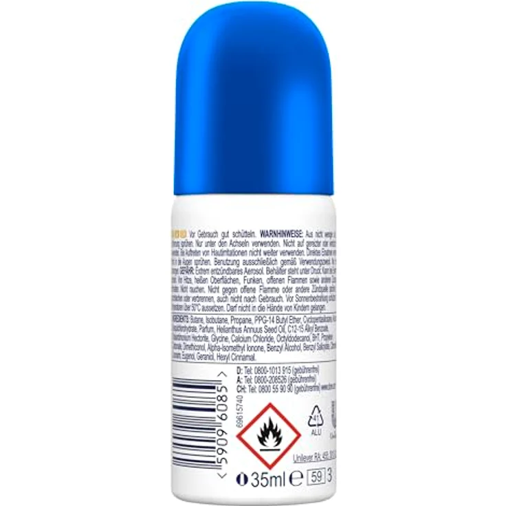 Dove Advanced Care Anti-Transpirant Deo-Spray Original Mini, 72 Stunden Schutz vor Körpergeruch und Achselnässe, Skin Hydration Technology, 35 ml, 12 Stück – Bild 2