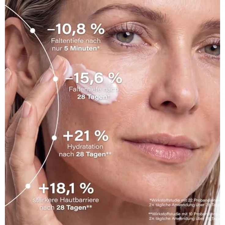 Rosental Organics Botanical Lifting Effect Moisturizer, Anti-Falten Tagescreme mit Hyaluron & Koffein, 50 ml – für glatter wirkende Haut mit Spilanthol & Szechuanpfeffer – Bild 3
