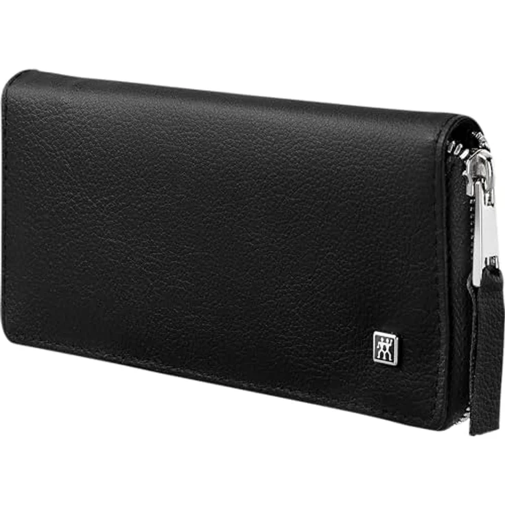 ZWILLING Maniküre Pediküre Set 5tlg., veganes Apfelleder-Etui in schwarz, mit rostfreien Edelstahlinstrumenten für professionelle Nagelpflege – Bild 3