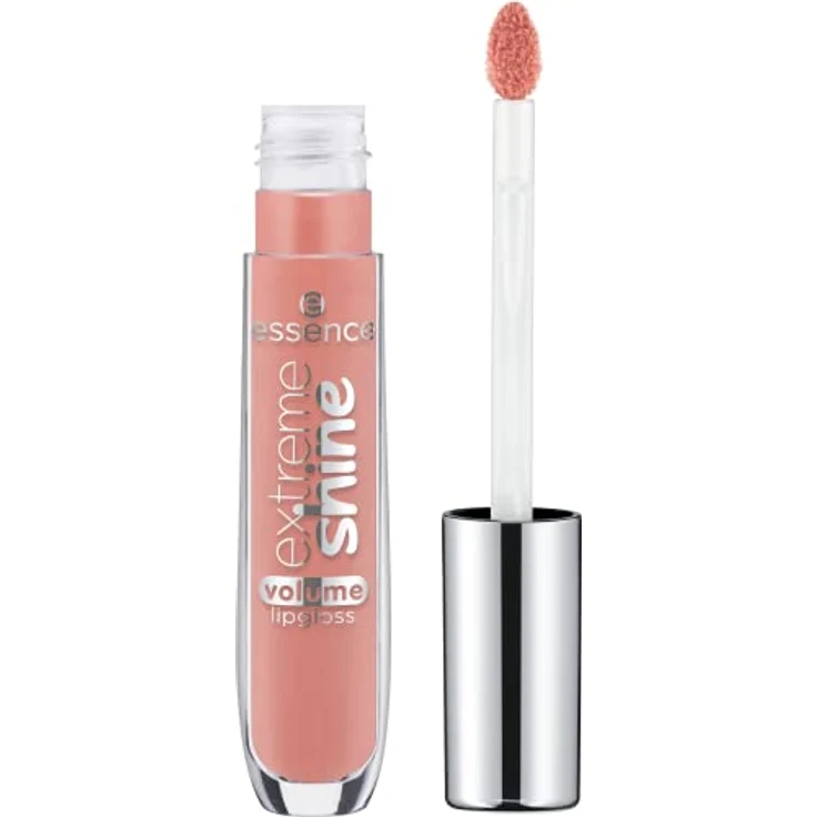 essence extreme shine volume lipgloss, Nr. 11, Nude, volumengebend, glänzend, strahlend frisch, transluzent, vegan, ölfrei, ohne Alkohol, ohne Konservierungsstoffe, 1er Pack (5ml) – Bild 1