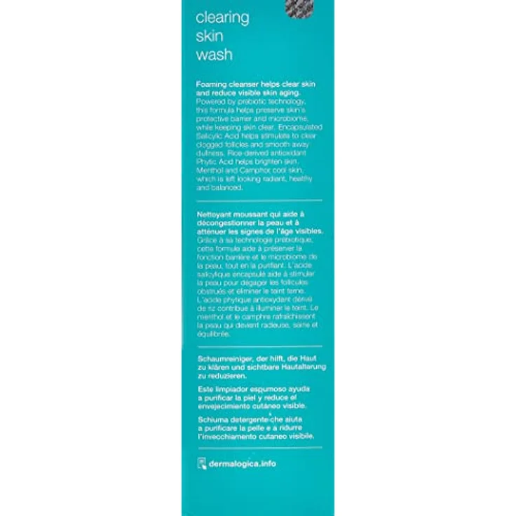Dermalogica Active Clearing Clearing Skin Wash 250 ml, Textur: Creme  – Bild 3