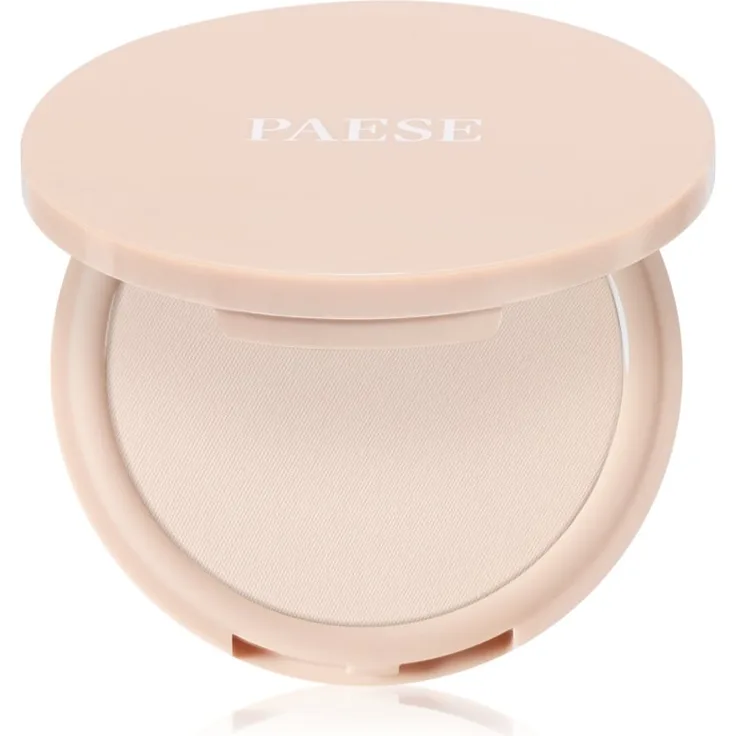 Paese Mattifying Powder With Argan Oil, mattierendes Puder mit Arganöl, Farbton 1, 8 g, für ein langanhaltendes und mattes Finish