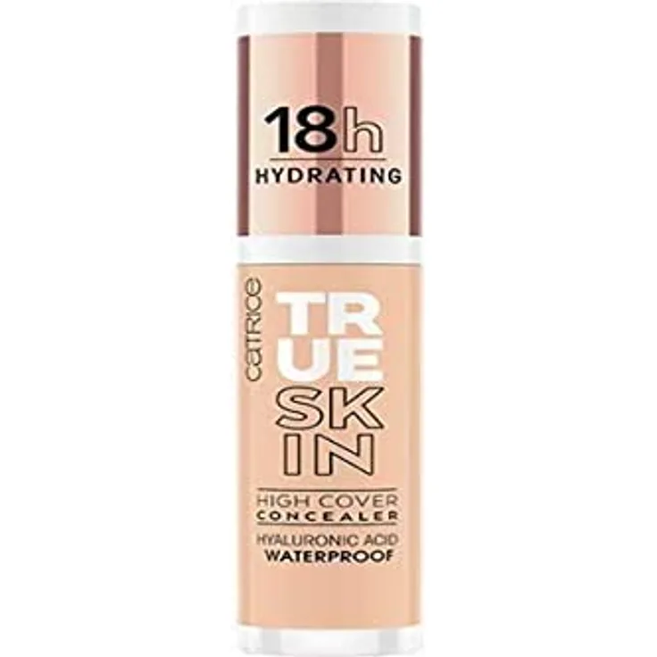 Catrice True Skin High Cover Concealer, Nr. 015, Nude, Anti-Pickel, feuchtigkeitsspendend, natürlich, für trockene Haut, vegan, ölfrei, wasserfest, ohne Alkohol, 1er Pack (4.5ml)