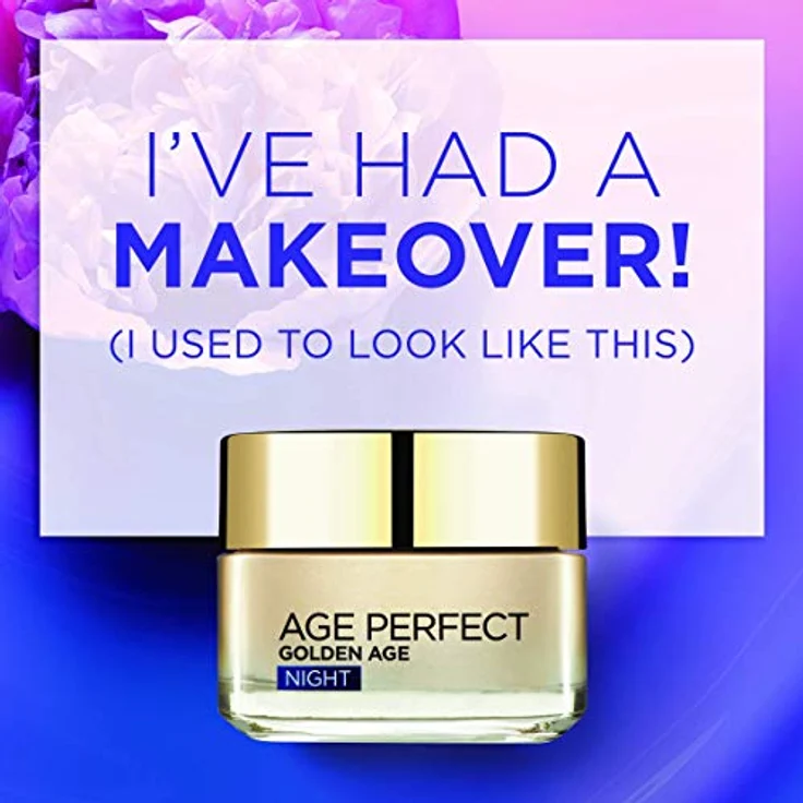 L'Oréal Paris Age Perfect golden Age gesichtscreme gegen Falten Für Reife Haut 50 ml Nachtpflege für Damen und Herren – Bild 6