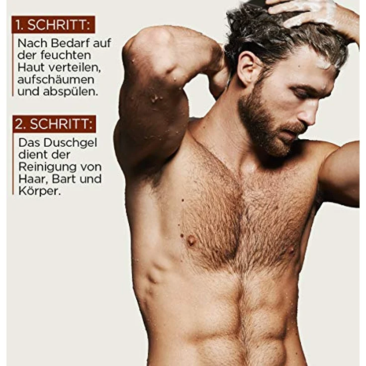 L'Oréal Men Expert Barber Club XXL Duschgel für Männer, für Körper, Haare & Bart, 400 ml – Bild 4