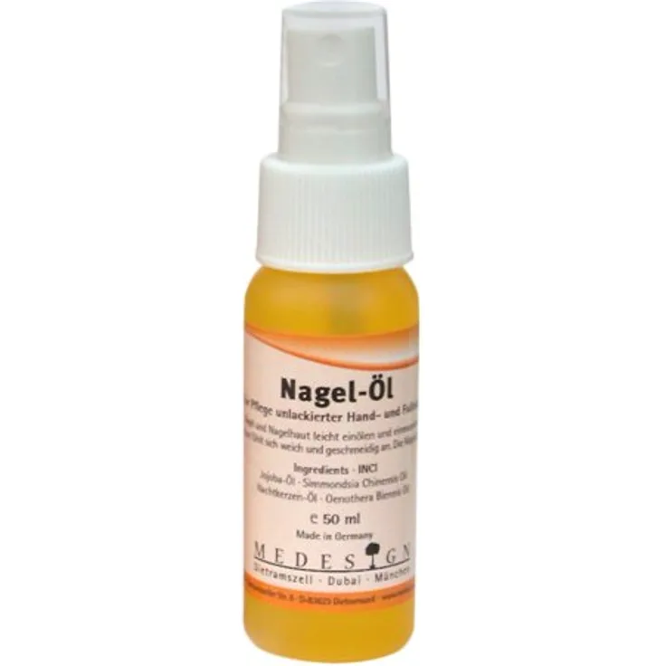 medesign Nagelöl, 50ml - ideale Pflege für besonders raue und splittrige Nägel