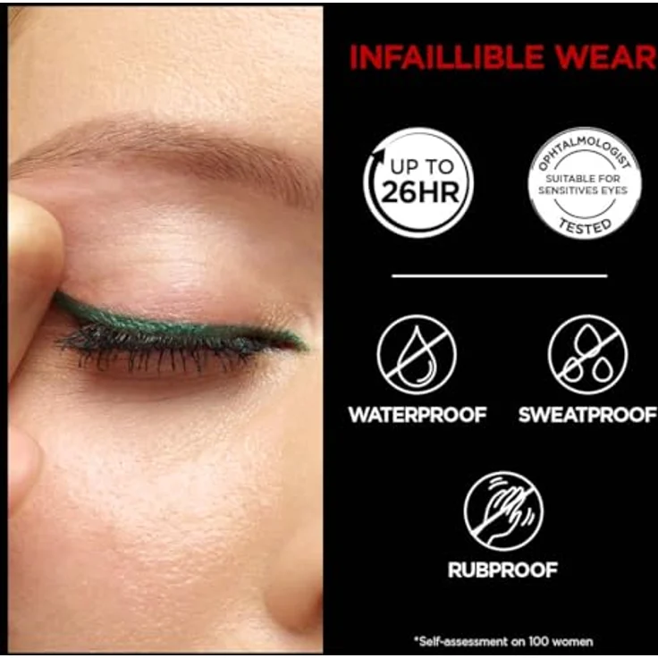 L'Oréal Infallible Gel Automatic Grip Eyeliner 1 Stk Taupe Grey – Bild 3