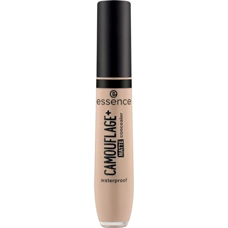 essence CAMOUFLAGE+ MATTE Flüssig-Korrektor, hochpigmentierter Concealer mit Matt-Effekt, Farbton 100, 8 ml – Bild 2
