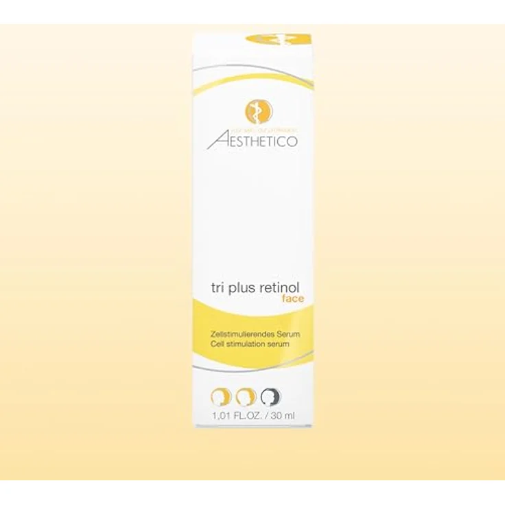 AESTHETICO tri plus retinol, 30 ml - Intensiv korrigierendes Serum mit Retinol, Retinyl Palmitat, Bakuchiol und pflanzlichen Extrakten, anti-aging – Bild 3