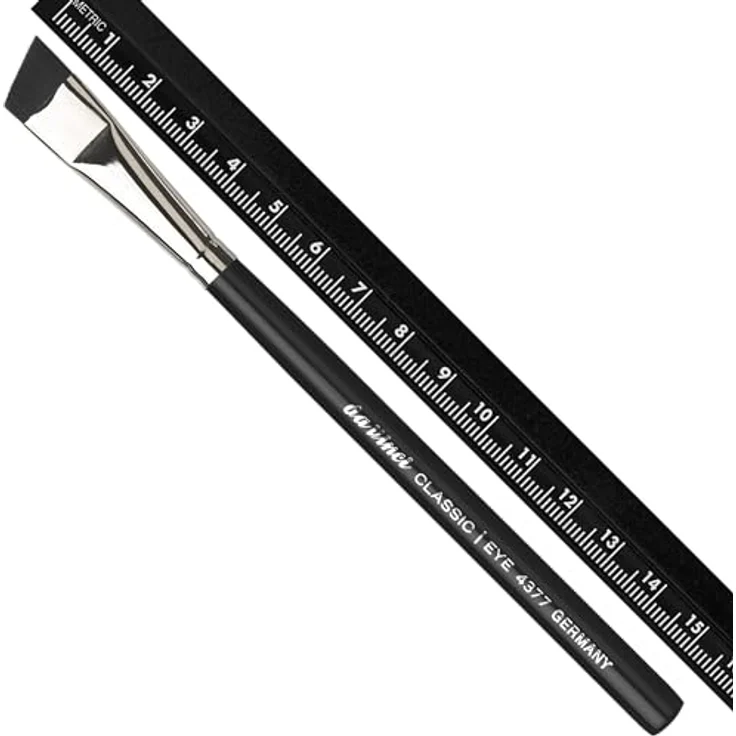Da Vinci Eyelinerpinsel Schräg, veganer Pinsel mit feinen Kunstfasern für präzise Lidstriche und Augenbrauen, 1 ct – Bild 3