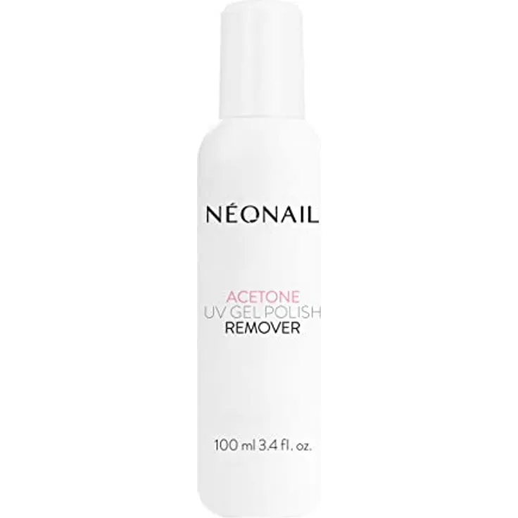 NÉONAIL UV Gel Polish Remover Aceton 100 ml - Zum Entfernen von UV Nagellack, Tips, Kleber oder Acrylnägeln geeignet