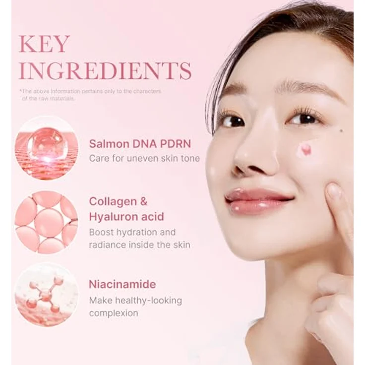 Medicube PDRN Pink Collagen Cream – Leichte Feuchtigkeitscreme für das Gesicht mit Niacinamid zur Verbesserung des ungleichmäßigen Hauttons – Koreanische Hautpflege, 55 g – Bild 3