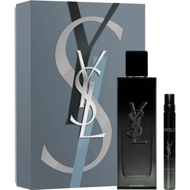 Yves Saint Laurent MYSLF Geschenkset für Herren, Eau de Parfum 100 ml und 10 ml, nachfüllbar, Unisex Duftset
