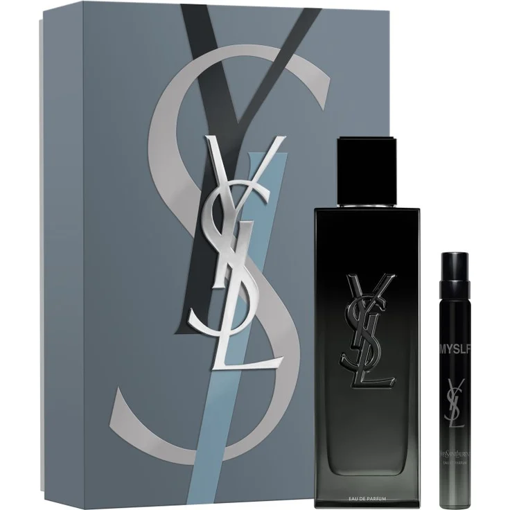 Yves Saint Laurent MYSLF Geschenkset für Herren, Eau de Parfum 100 ml und 10 ml, nachfüllbar, Unisex Duftset