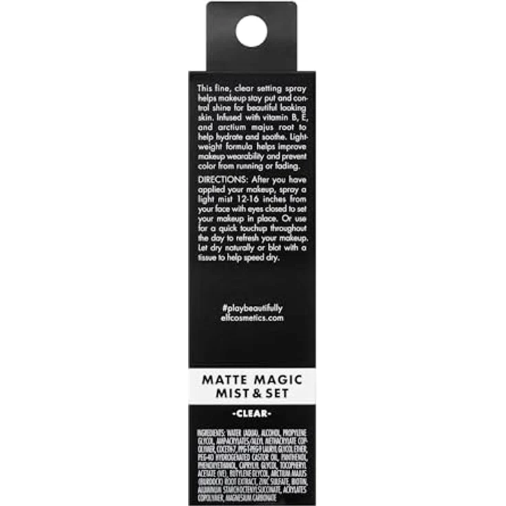 e.l.f. Matte Magic Mist & Set, Fixing Spray mit langanhaltendem mattem Finish, feuchtigkeitsspendend, vegan & tierversuchsfrei – Bild 2