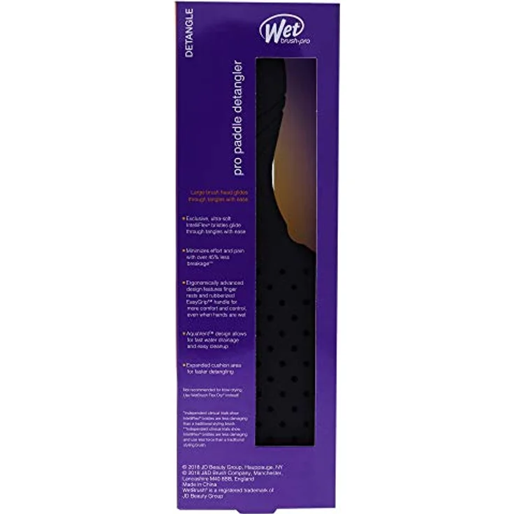 The Wet Brush Detangle Pro Paddle Detangler Black – Bild 3