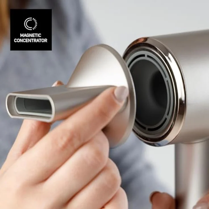 Taurus Digitaler Haartrockner Force Protect, 1600 W, Ionic Care, 10 Geschwindigkeits- und Temperaturstufen, Oscillating Temp Protect, mit Zubehör – Bild 5