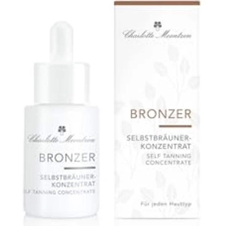 Charlotte Meentzen BRONZER Selbstbräuner-Konzentrat, 15 ml mit Black Carrot-Extrakt für natürliche Bräune – Bild 2