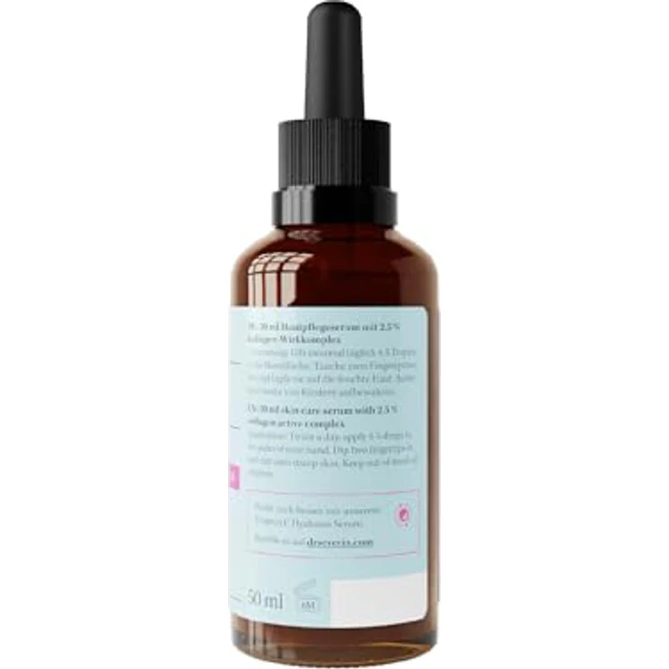 Dr. Severin 2,5% Collagen Hyaluron Serum Ultra 50 ml I Gesichtsserum mit Meereskollagen, Hyaluron, Vitamin E und Phytodermina Lifting I Anti-Aging, Straffend I für alle Hauttypen I Vegan – Bild 3