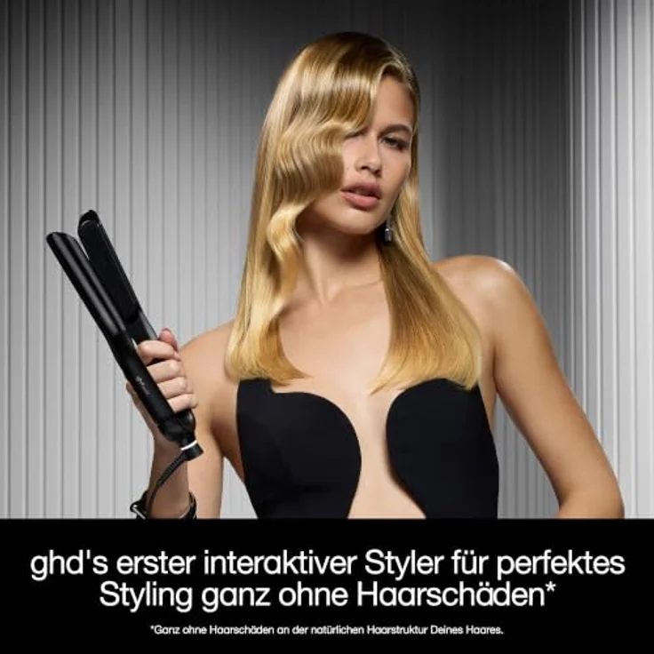 ghd Glätteisen sculpt™ interaktives, Schwarz, mit KI-gestützter Heat-Adapt Technologie für perfektes Styling ohne Haarschäden – Bild 5