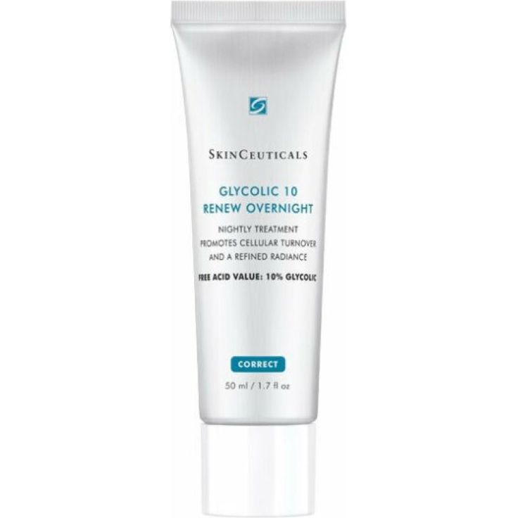SkinCeuticals Glycolic 10 Renew Overnight Cream 50 ml mit pflegender Wirkung