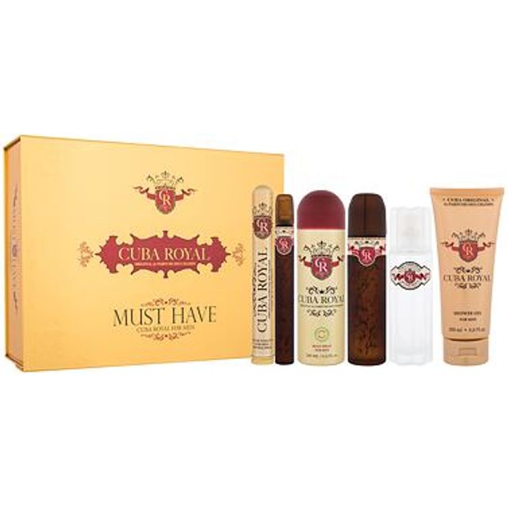 Cuba Paris Cuba Royal EdT 100 ml + 35 ml + Deodorant + After Shave + Duschgel