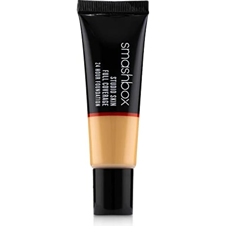 Smashbox Studio S Full Cover 24H Fond de Teint, flüssige Foundation für alle Hauttypen, Farbe 2.25 Light Medium, 30 ml – Bild 1
