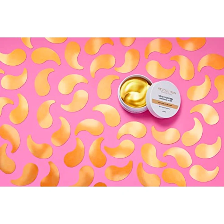 Revolution Skincare Gold Hydrogel Hydrating Eye Patches Feuchtigkeitsspendende Augen-Pads 60 St. – Bild 5