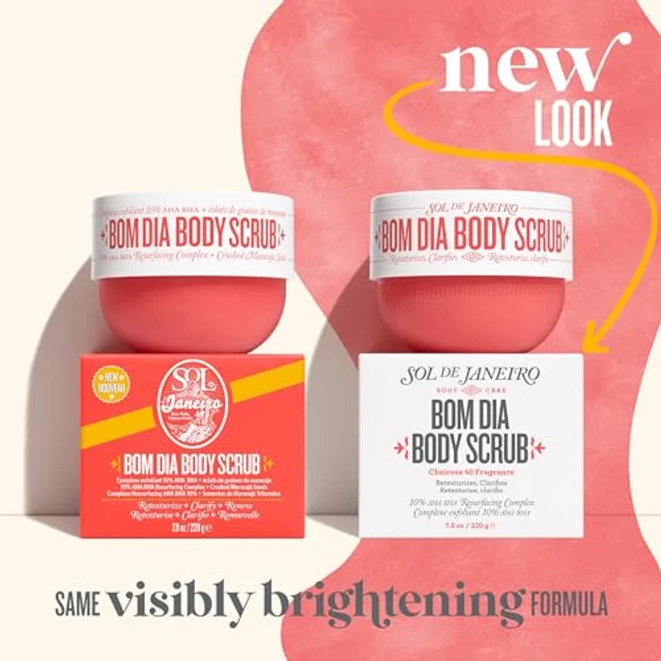 Sol de Janeiro Bom Dia Bright Body Scrub 220g/7.8oz, Körperpeeling mit erfrischendem Duft – Bild 2