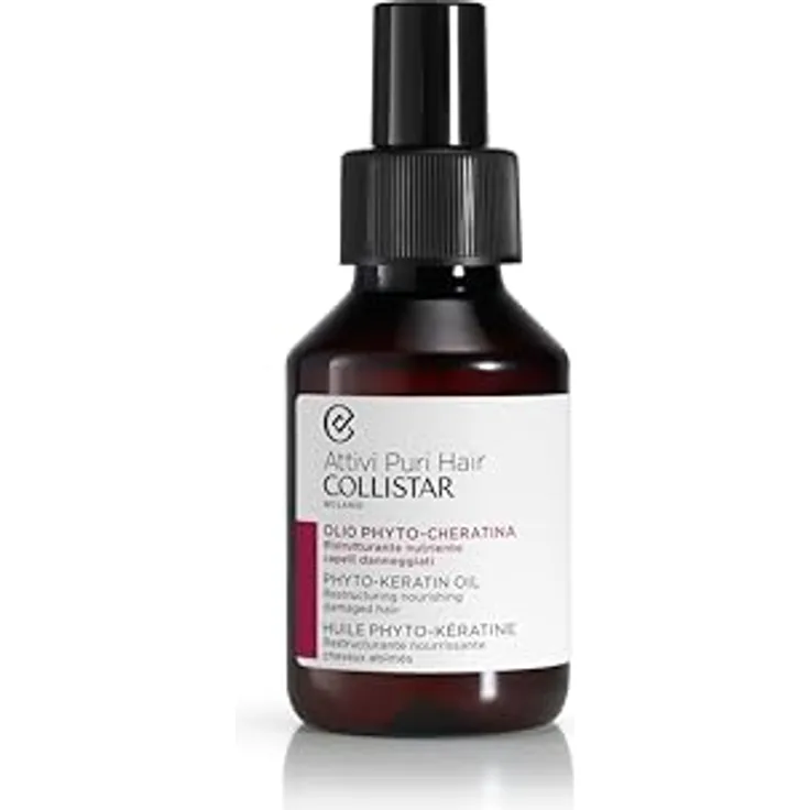 Collistar Phytokeratin-Öl, Restrukturiert und spendet Nährstoffe, 100 ml, Anti-Frizz