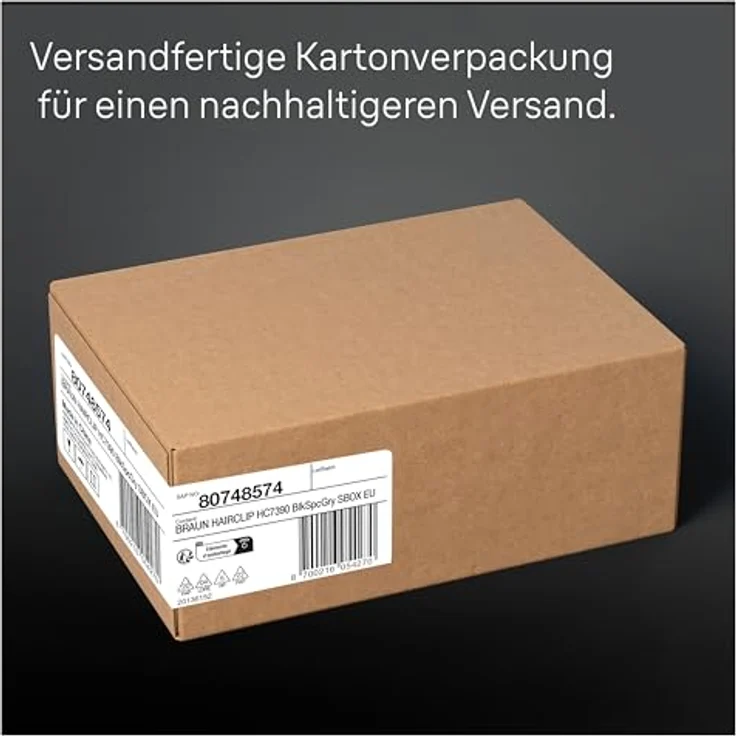 Braun Series 7 Haarschneider für Herren, kabellos mit 17 Längeneinstellungen, ergonomischer Griff und langlebigen Klingen, recycelbare Verpackung – Bild 3
