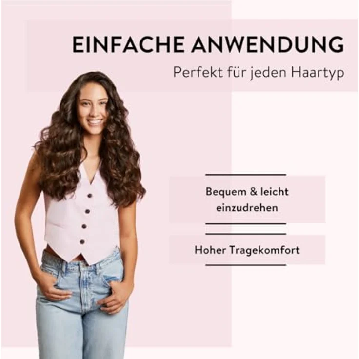 PARSA BEAUTY Hair Hero Day & Night Styler Small – Locken ohne Hitze, satinbeschichtet, für voluminöse Locken & sanfte Wellen – Bild 5