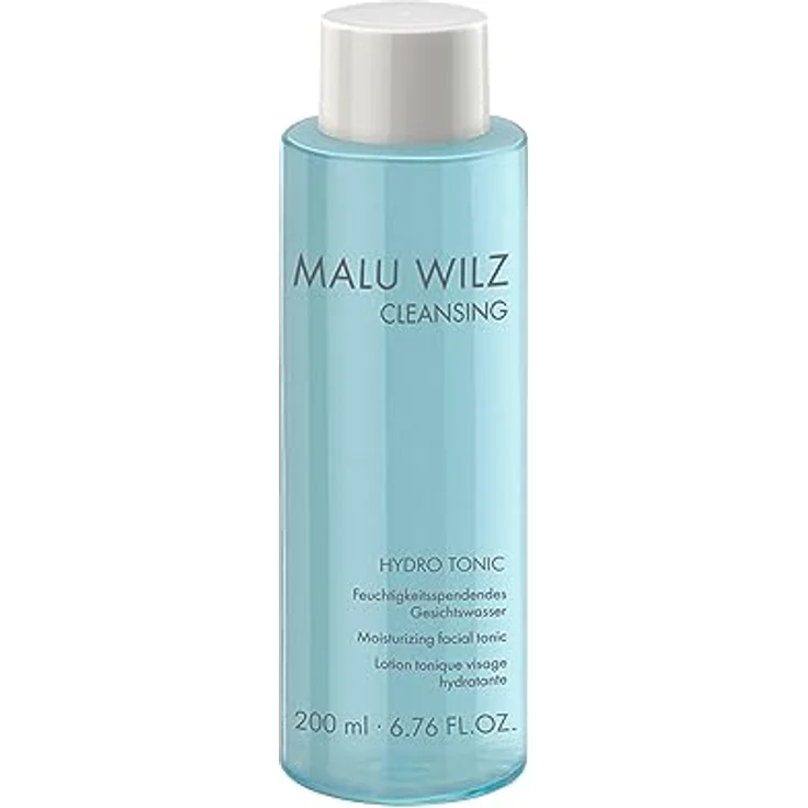 Malu Wilz Hydro Tonic 200 ml I Sanftes Pflege-Gesichtswasser mit beruhigendem Panthenol I Skincare für empfindliche Haut I Ohne Alkohol I Vegan – Bild 1
