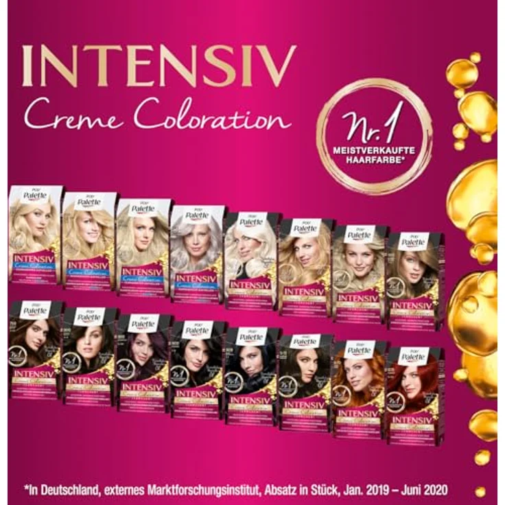 Poly Palette Intensiv Creme Coloration 800/4-0 Dunkelbraun 3 x 115 ml – Bild 7