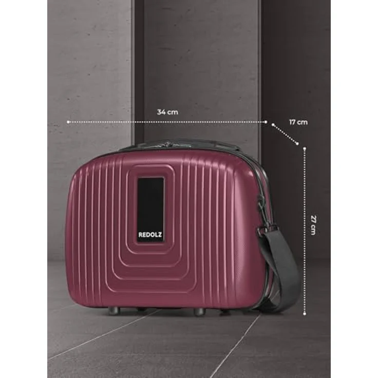 Redolz Essentials 14 Beautycase 34 cm aubergine metallic - Preisvergleich – Bild 5