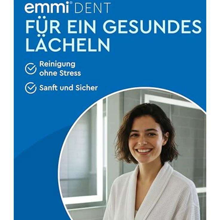 Emmi-Dent Platinum M2 mit Ultraschalltechnologie 2er-Pack, für saubere & gesunde Zähne – Bild 8