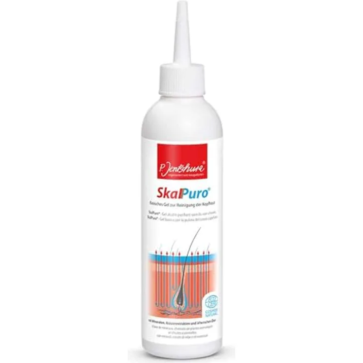 P. Jentschura SkalPuro Basisches Gel zur Tiefenreinigung der Kopfhaut - 250 ml