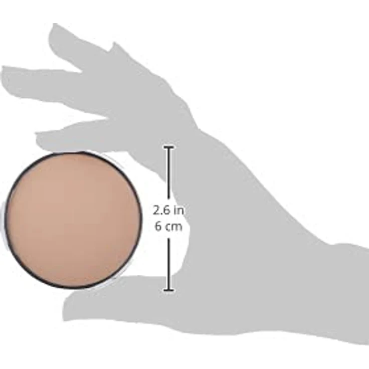 Artdeco Make-up High Definition Compact Powder Refill Puder 08 Natural Peach, mit einer festen Textur  – Bild 6