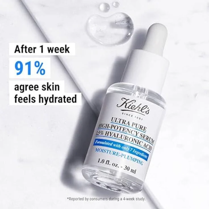 KIEHL'S Ultra Pure High-Potency Serum 1.5% Hyaluronic Acid, 30 ml – Bild 2