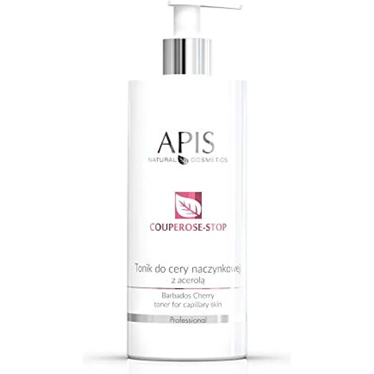 APIS COUPEROSE-STOP Gesichtswasser für Couperose-Haut mit Acerola und Hundrose | Linderung der empfindlichen Couperose-Haut | 500 ml
