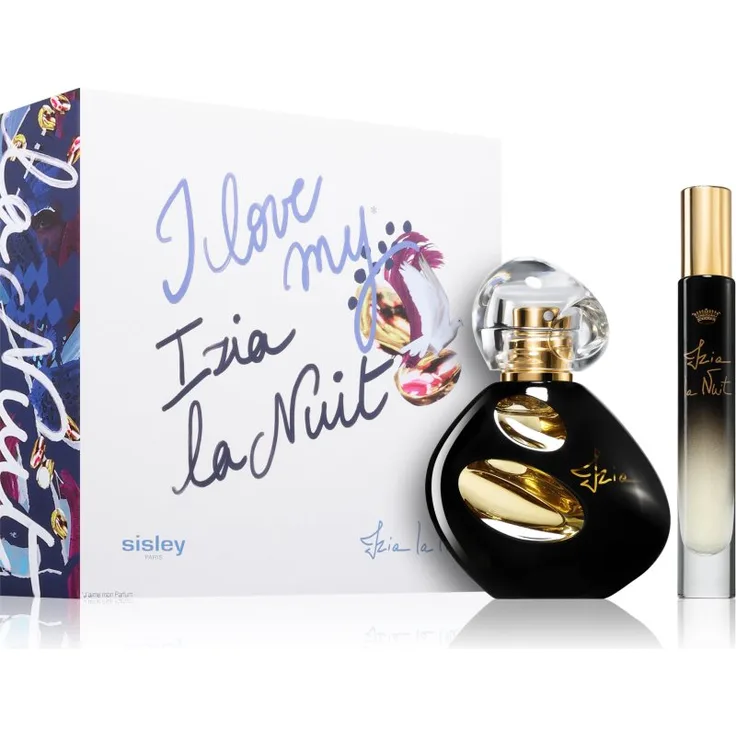 Sisley I Love My Izia La Nuit, Geschenkset für Damen mit Eau de Parfum 30 ml und Travel-Pack 6,5 ml