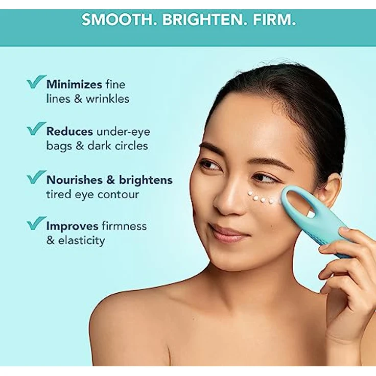FOREO IRIS Vitamin C Eye Cream - Augencreme Gegen Falten und Augenringe - Vitamin E - Koffein - Hyaluronsäure - Yerba Mate - Kakaobutter - Vegan Kosmetik - Augenringe Entfernen und Tränensäcke - 15 ml – Bild 2