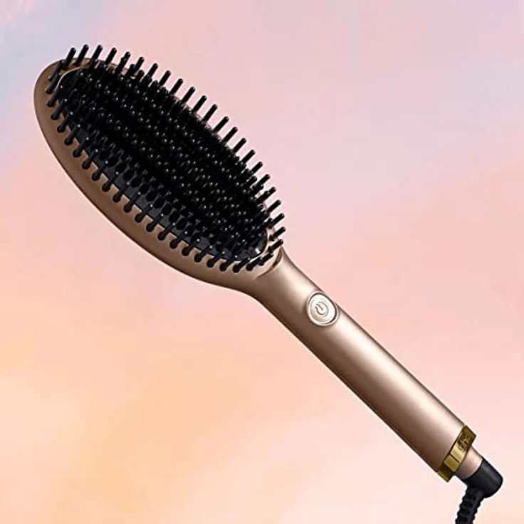 ghd Glide Hotbrush Sunsthetic Collection, Warmluftbürste in Bronze für glänzendes und glattes Haar – Bild 5