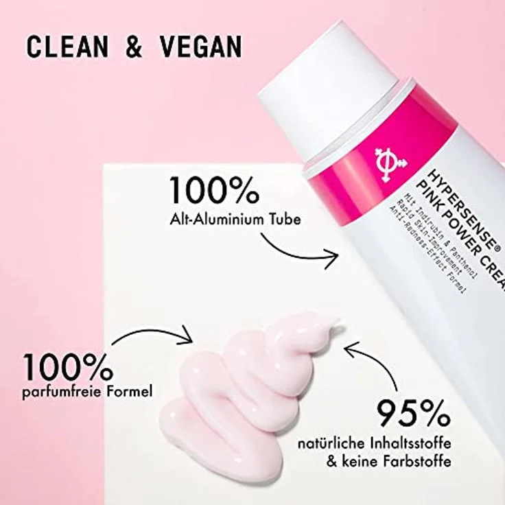 Nø Cosmetics Gesichtspflege Hypersense Pink Power Cream -reichhaltige Tagespflege 50 ml – Bild 7