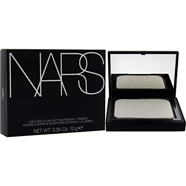 NARS Light Reflecting MINI SETTING POWDER, Pressed Puder 10 g - Farbe Crystal, leichte Textur, fixiert Make-up, Photochromic-Technologie – Bild 3
