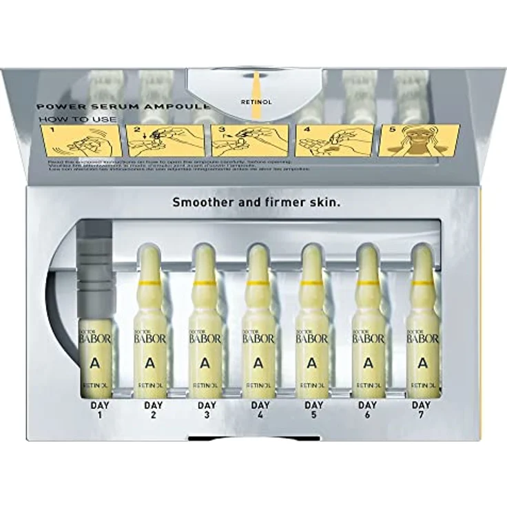 Babor Doctor Babor Power Serum Ampoules Retinol 0,3% Ampullen 14 ml – Bild 6