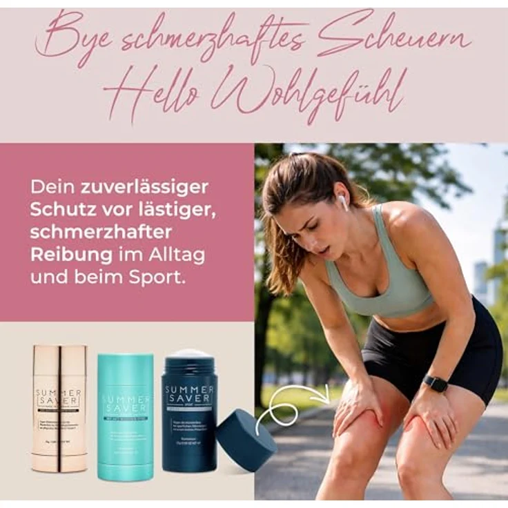 SUMMERSAVER Anti-Wundreib-Stick 25 g gegen das Wundreiben der Haut – Bild 9