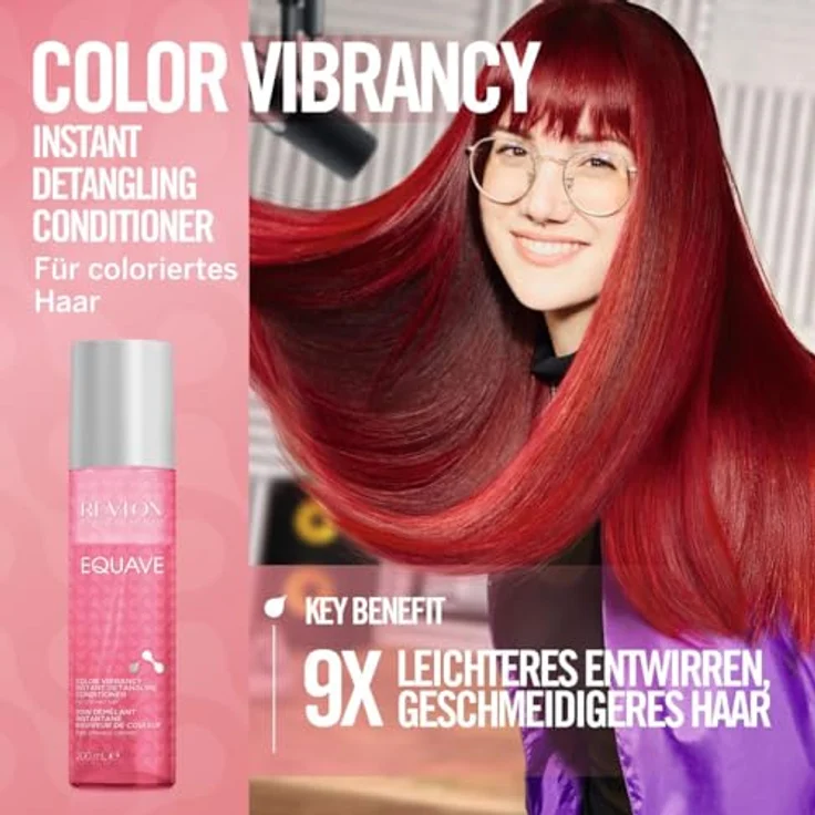 Revlon Professional Equave Color Vibrancy professioneller, entwirrender Zwei-Phasen Conditioner für coloriertes Haar, 200ml – Bild 2
